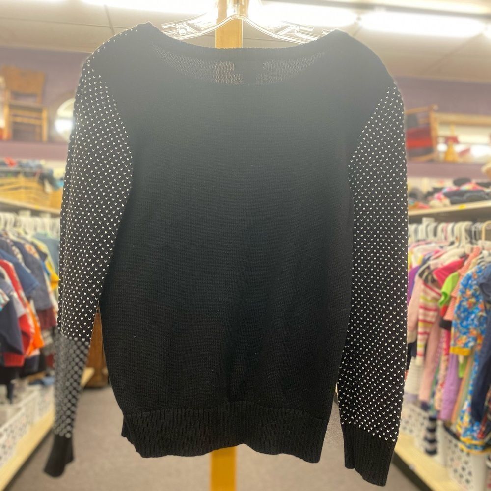 Xl Old Navy black white sweater - Picture 9 of 10